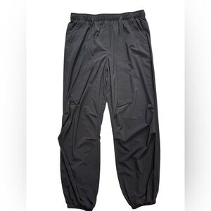 PASKHO Serene Joggers Pants Ultra Comfort Sash Tied Womens Medium Pants black